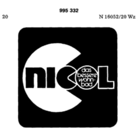 nicol Logo (DPMA, 16.11.1978)