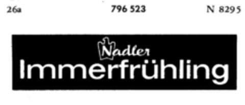 Nadler Immerfrühling Logo (DPMA, 06.03.1963)