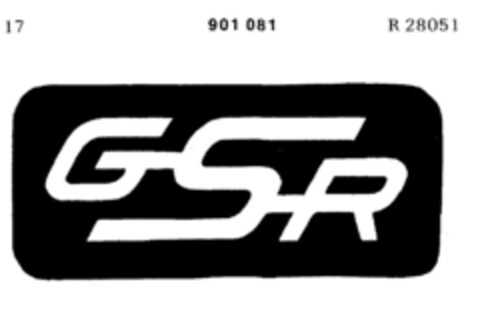 GSR Logo (DPMA, 17.07.1971)