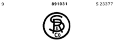 RS&CO Logo (DPMA, 30.04.1970)