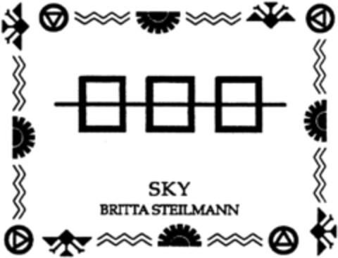 SKY BRITTA STEILMANN Logo (DPMA, 17.09.1993)