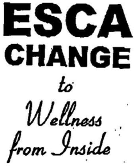 ESCA CHANGE Logo (DPMA, 05.05.2000)