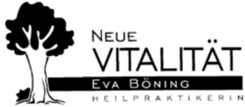 NEUE VITALITÄT EVA BÖNING HEILPRAKTIKERIN Logo (DPMA, 06.12.2001)