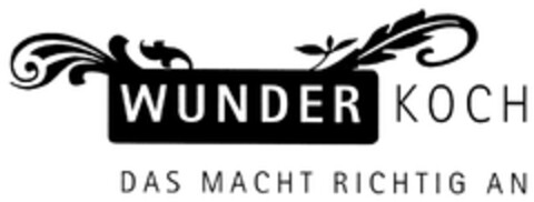 WUNDERKOCH DAS MACHT RICHTIG AN Logo (DPMA, 25.06.2008)