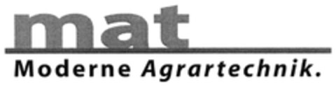 mat Moderne Agrartechnik. Logo (DPMA, 18.02.2009)