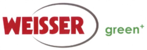 WEISSER green+ Logo (DPMA, 05/07/2009)