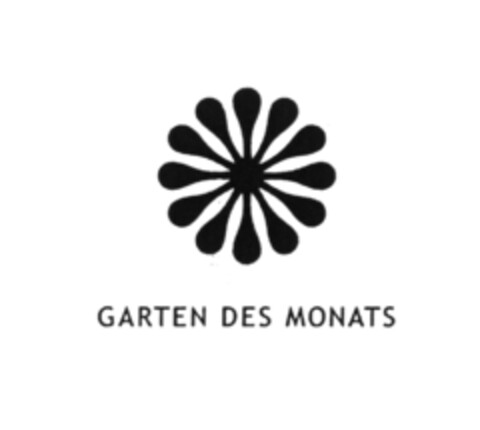GARTEN DES MONATS Logo (DPMA, 23.06.2009)