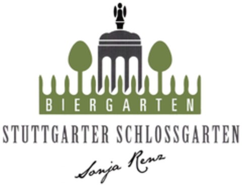 BIERGARTEN STUTTGARTER SCHLOSSGARTEN Sonja Renz Logo (DPMA, 25.05.2010)