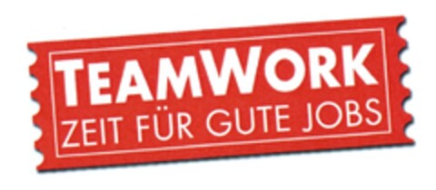 TEAMWORK ZEIT FÜR GUTE JOBS Logo (DPMA, 21.09.2010)
