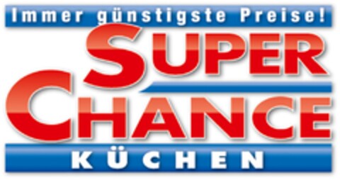 Immer günstigste Preise! SUPER CHANCE KÜCHEN Logo (DPMA, 01/21/2011)