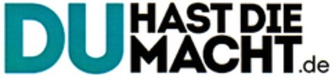 DU HAST DIE MACHT .de Logo (DPMA, 27.02.2013)