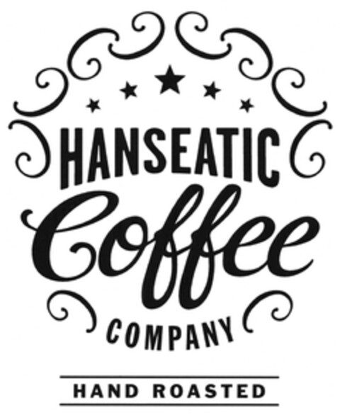 HANSEATIC Coffee COMPANY HAND ROASTED Logo (DPMA, 10/22/2015)