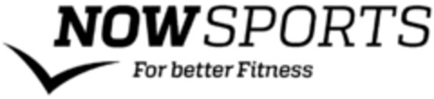 NOWSPORTS For better Fitness Logo (DPMA, 11/20/2015)