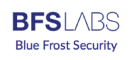 BFSLABS Blue Frost Security Logo (DPMA, 06.04.2016)