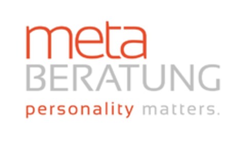 metaBeratung personality matters. Logo (DPMA, 17.05.2016)