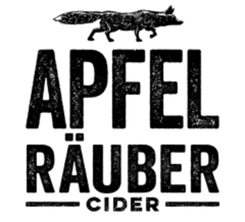 APFEL RÄUBER CIDER Logo (DPMA, 06/28/2017)