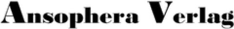 Ansophera Verlag Logo (DPMA, 03/27/2023)