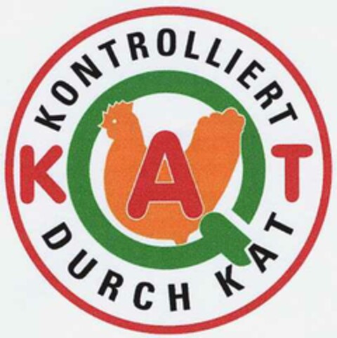 KAT KONTROLLIERT DURCH KAT Logo (DPMA, 08/21/2002)