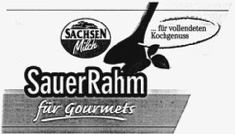 SACHSEN Milch SauerRahm für Gourmets Logo (DPMA, 16.04.2003)