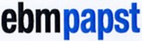 ebmpapst Logo (DPMA, 08/26/2003)