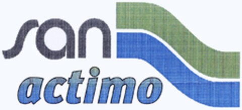 San-actimo Logo (DPMA, 12.09.2003)