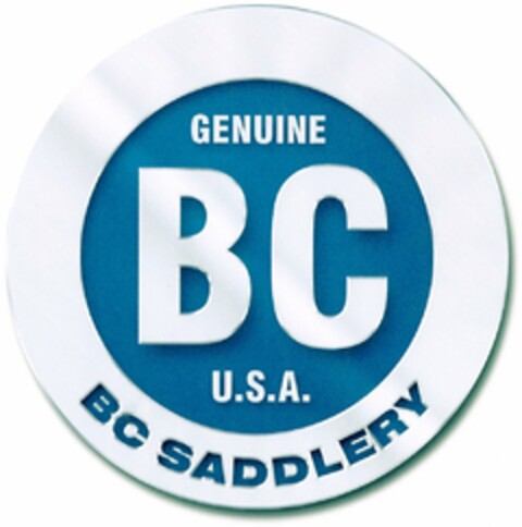 BC SADDLERY GENUINE BC U.S.A. Logo (DPMA, 25.02.2004)