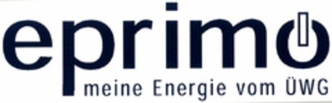 eprimo meine Energie vom ÜWG Logo (DPMA, 02/25/2005)