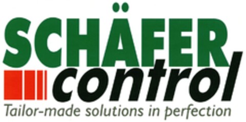 SCHÄFER control Logo (DPMA, 13.08.2007)