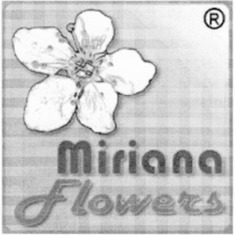 Miriana Flowers Logo (DPMA, 10/18/2007)