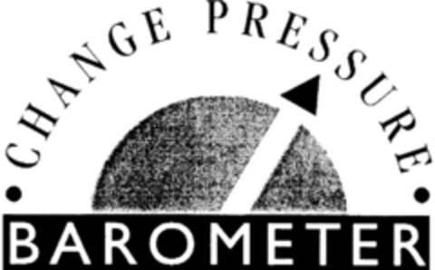 CHANGE PRESSURE BAROMETER Logo (DPMA, 09/04/1995)