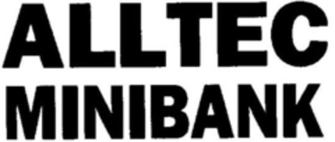 ALLTEC MINIBANK Logo (DPMA, 21.06.1996)