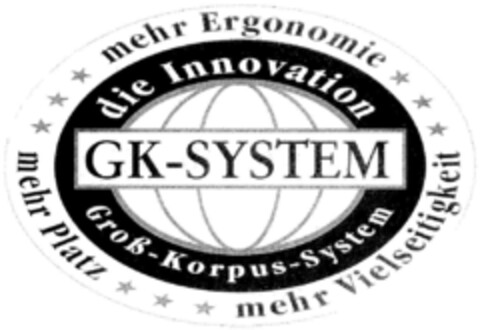 GK-SYSTEM Logo (DPMA, 08/09/1996)