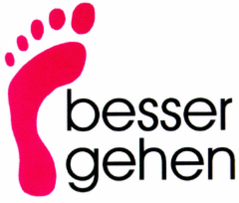 besser gehen Logo (DPMA, 09/27/1996)