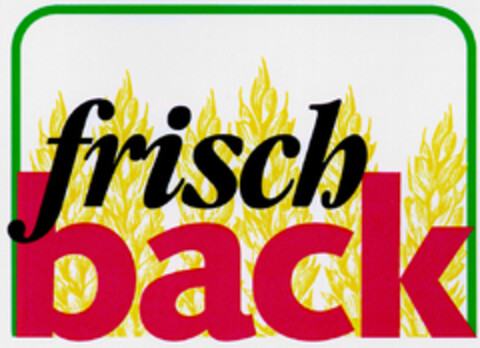 frisch back Logo (DPMA, 04/11/1997)