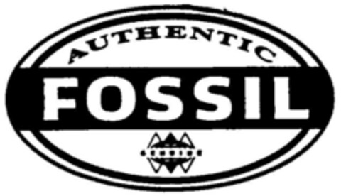 AUTHENTIC FOSSIL Logo (DPMA, 21.11.1997)