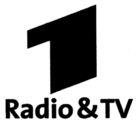 1 Radio & TV Logo (DPMA, 06/18/1998)