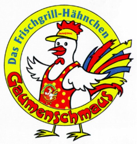 Das Frischgrill-Hähnchen Gaumenschmaus Logo (DPMA, 10.03.1999)