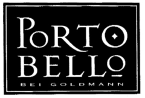 PORTO BELLO BEI GOLDMANN Logo (DPMA, 11/19/1999)