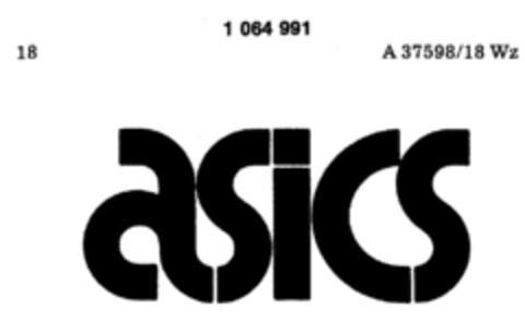 asics Logo (DPMA, 09/16/1983)