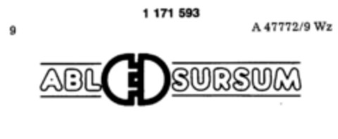 ABL SURSUM Logo (DPMA, 02/24/1990)