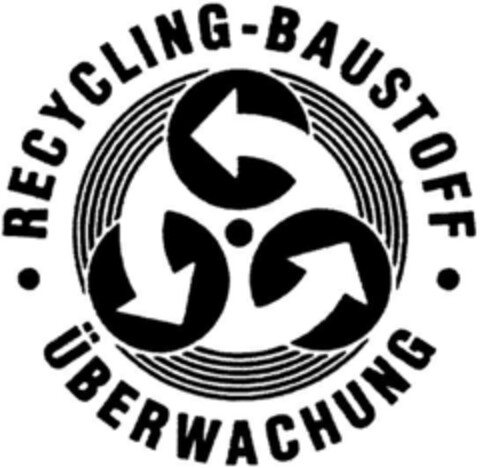 RECYCLING-BAUSTOFF ÜBERWACHUNG Logo (DPMA, 16.11.1993)