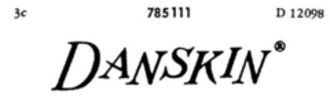 DANSKIN Logo (DPMA, 02.12.1960)