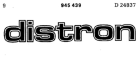 distron Logo (DPMA, 07/24/1970)