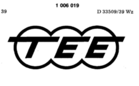 TEE Logo (DPMA, 02.04.1979)