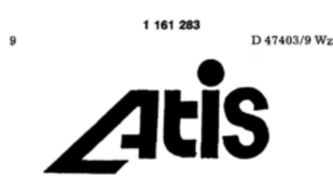 Atis Logo (DPMA, 14.12.1989)