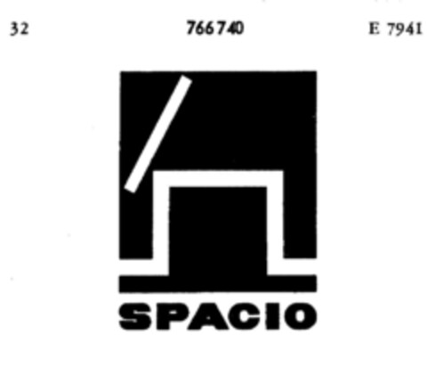 SPACIO Logo (DPMA, 26.07.1961)