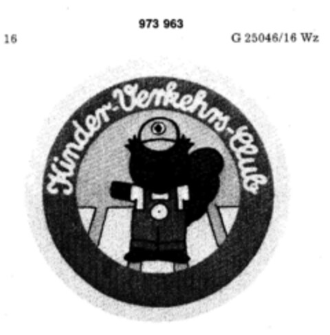 Kinder-Verkehrs-Club Logo (DPMA, 03.01.1977)