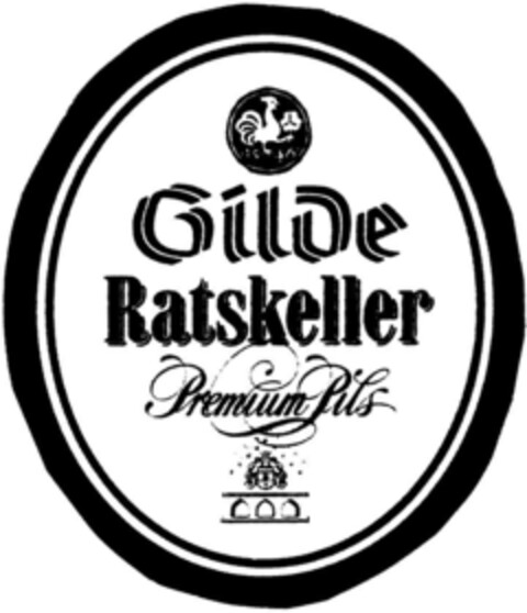 Gilde Ratskeller Premium Pils Logo (DPMA, 09.09.1994)