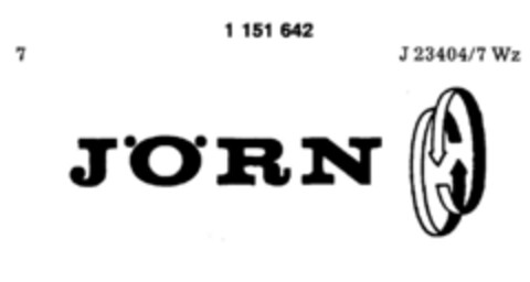 JÖRN Logo (DPMA, 03.11.1988)