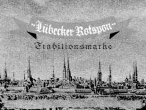 Lübecker Rotspon Traditionsmarke Logo (DPMA, 09.08.1983)
